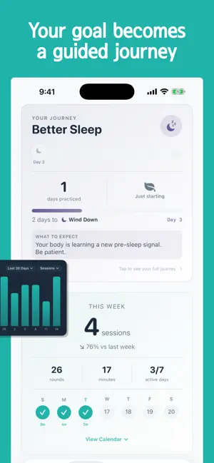 Breathing Exercises: Breathfly screenshot 4