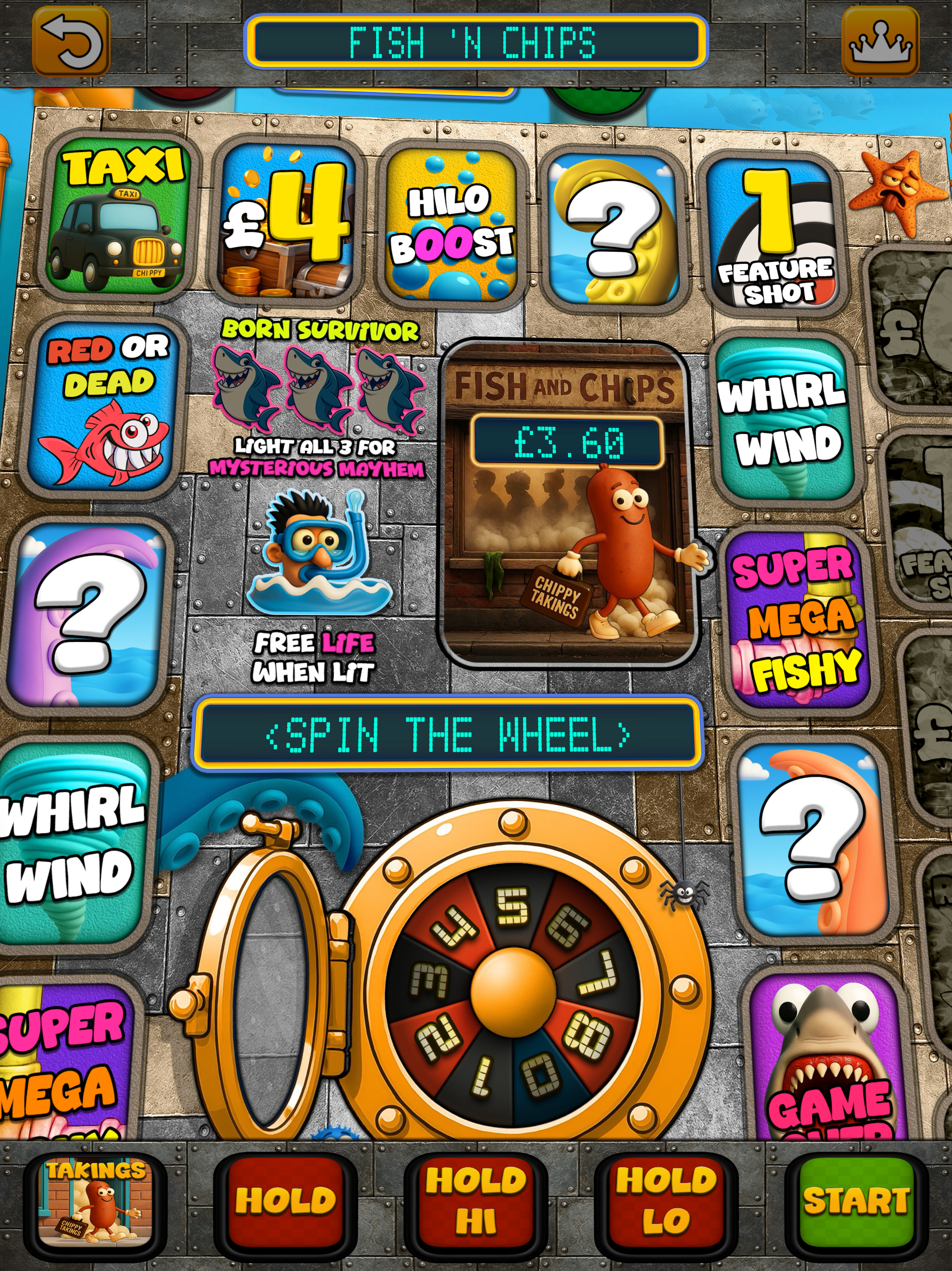 Fish 'n Chips Fruit Machine