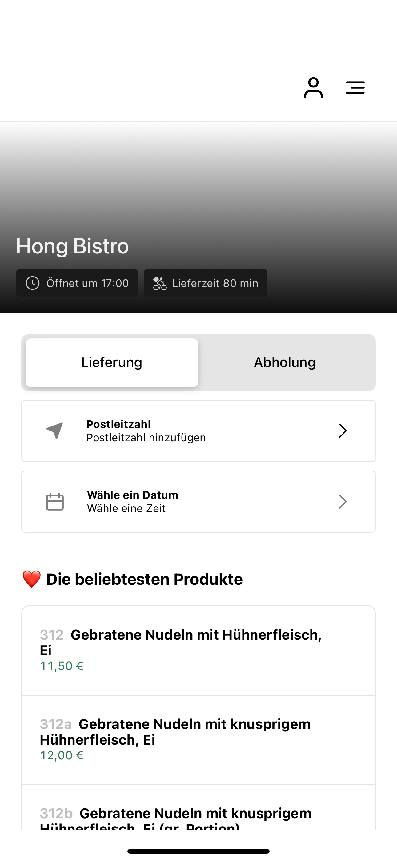 Hong Bistro Lübbecke screenshot 3