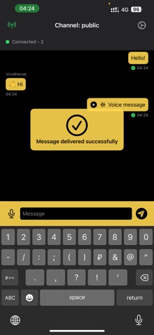 AirTalkie iPhone screenshot