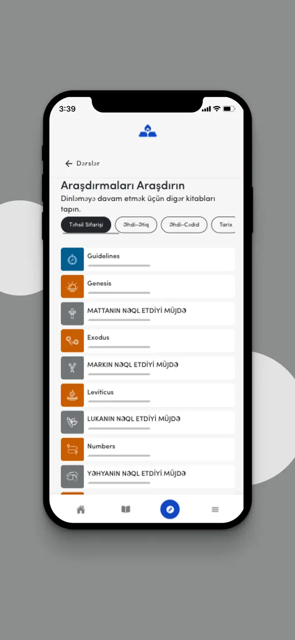 Screenshot #3 pour dot.Bible Azərbaycanca