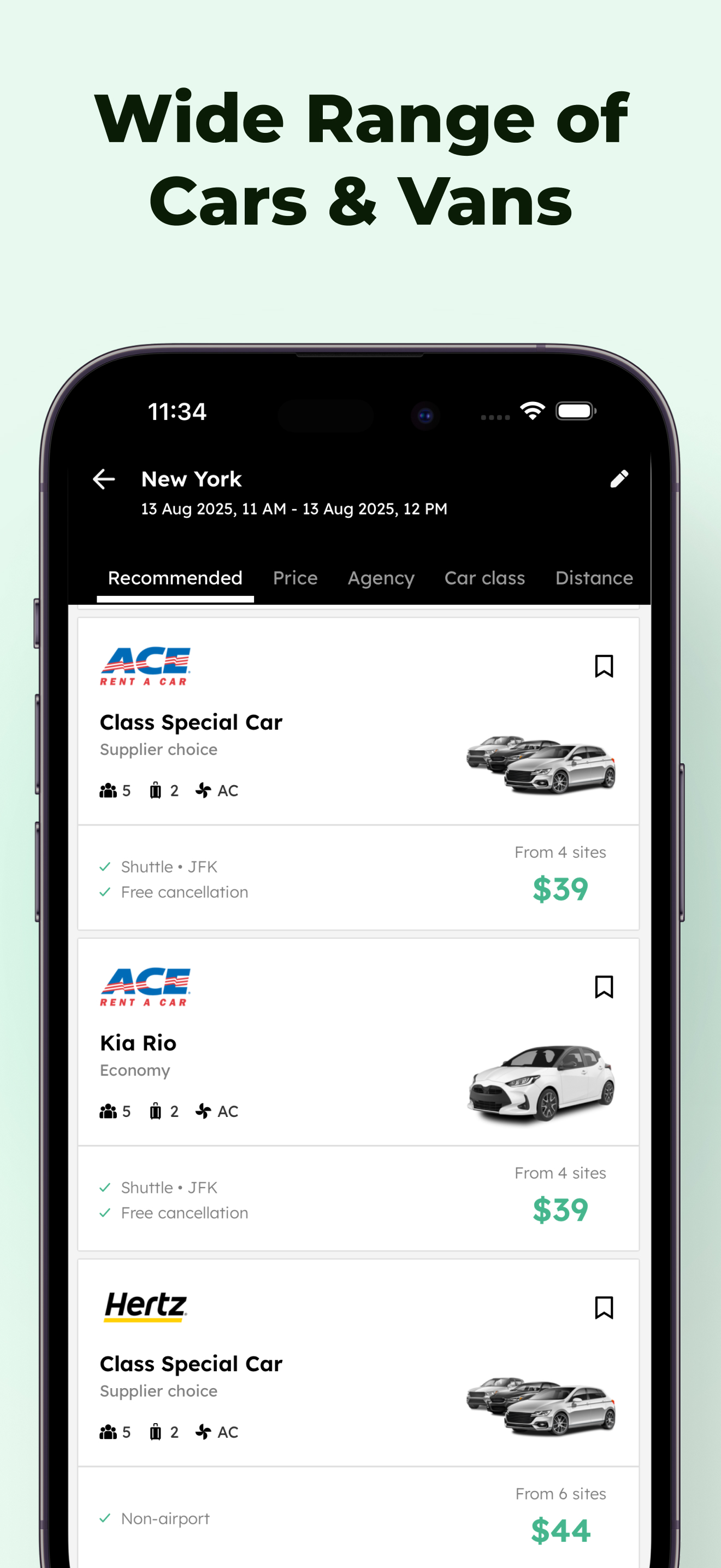 Airport Rentals・Car Rental screenshot 3