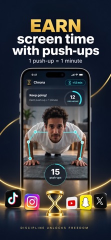 Screen Time & Focus - Chrona Screenshot 1 of 4