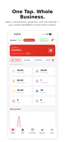 BuiltOFFICE — POS Back Office screenshot