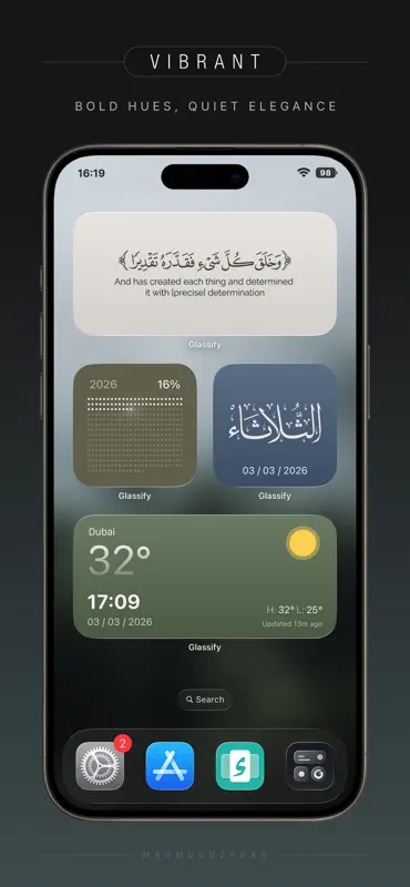 Glassify - Widgets & Themes screenshot 8 of 10