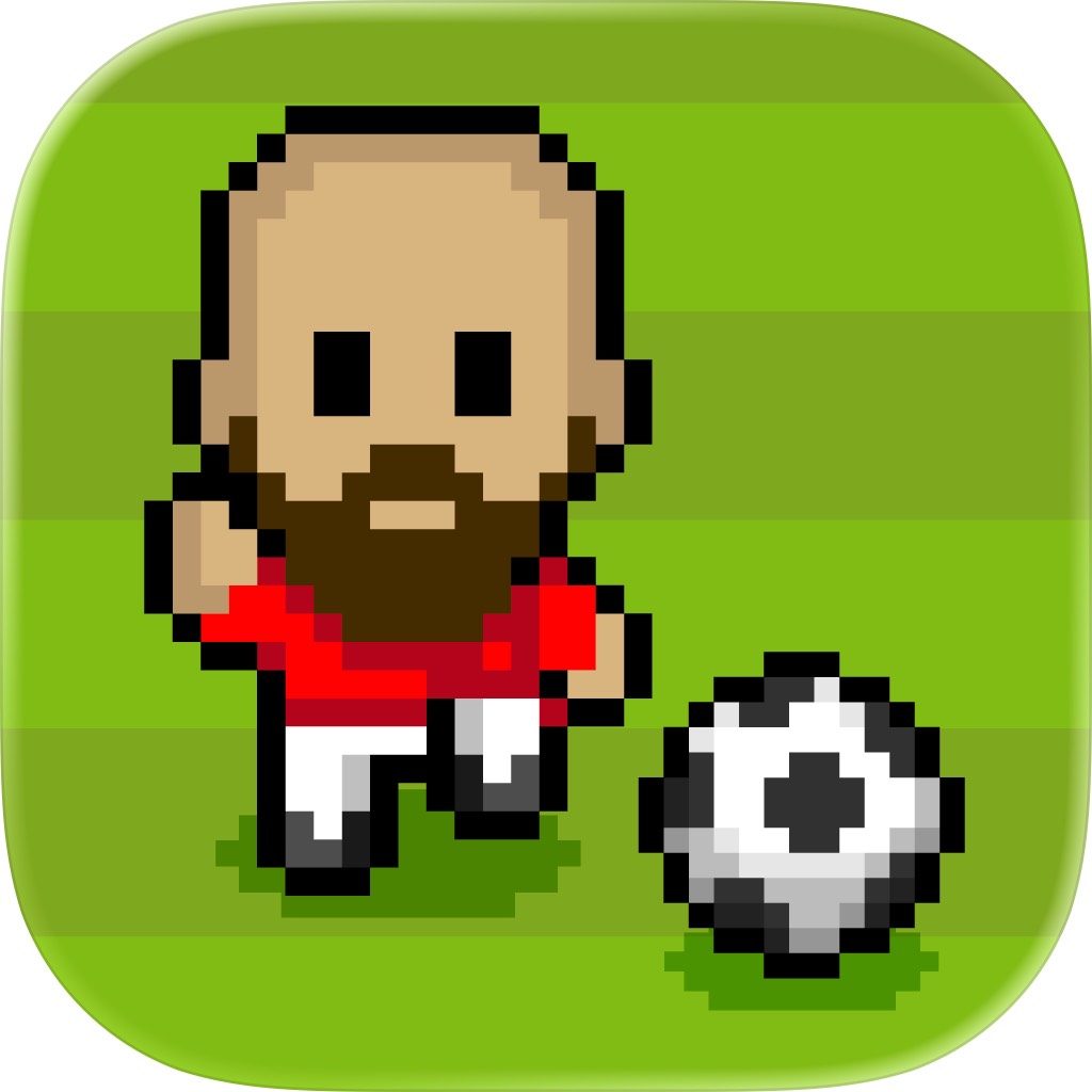 Apple App Store cover for Soccer Dribble Cup: high score