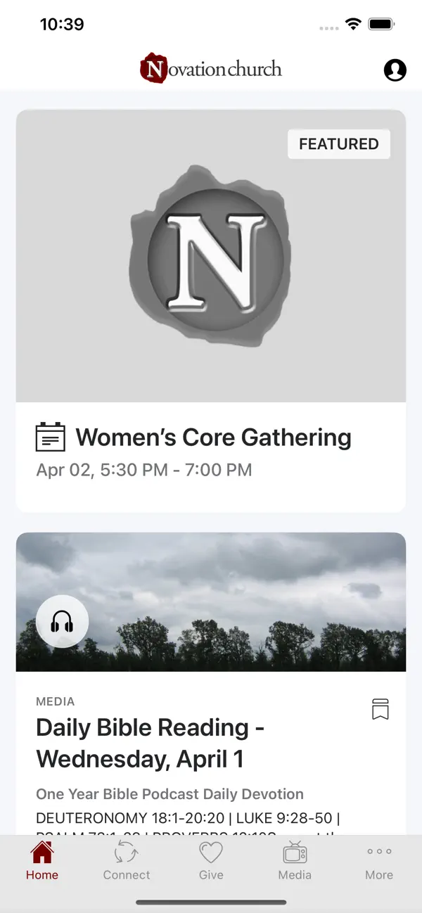 Screenshot #1 pour Novation Church