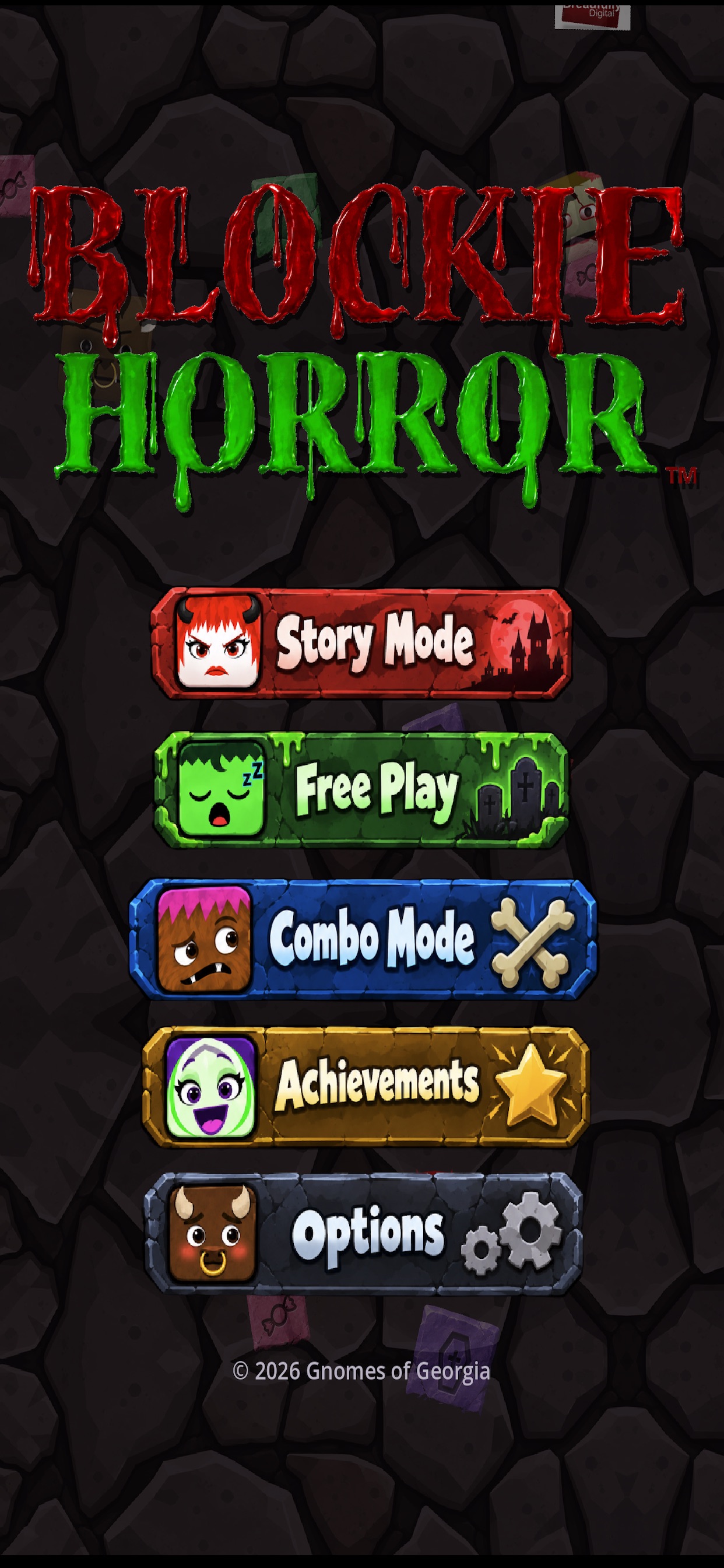 Screenshot 1 of Blockie Horror