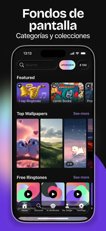 ZEDGE™ - Fondos de pantalla screenshot 1 of 8