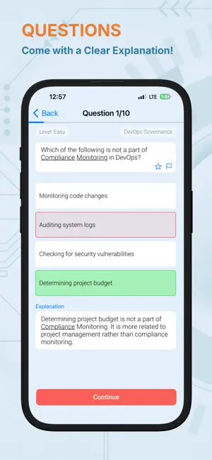 DevOps Knowledge Test screenshot 3