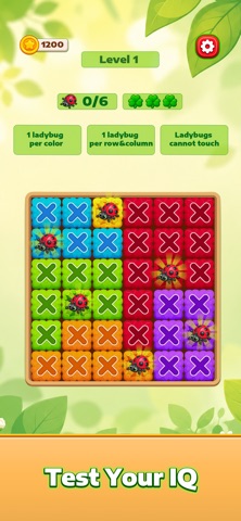 Ladybug Garden: Logic Puzzle Screenshot 4 of 6