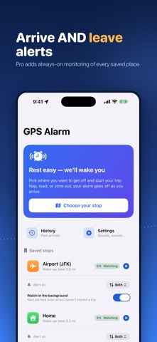 GPS Alarm: Location Alert Screenshot 5 of 7