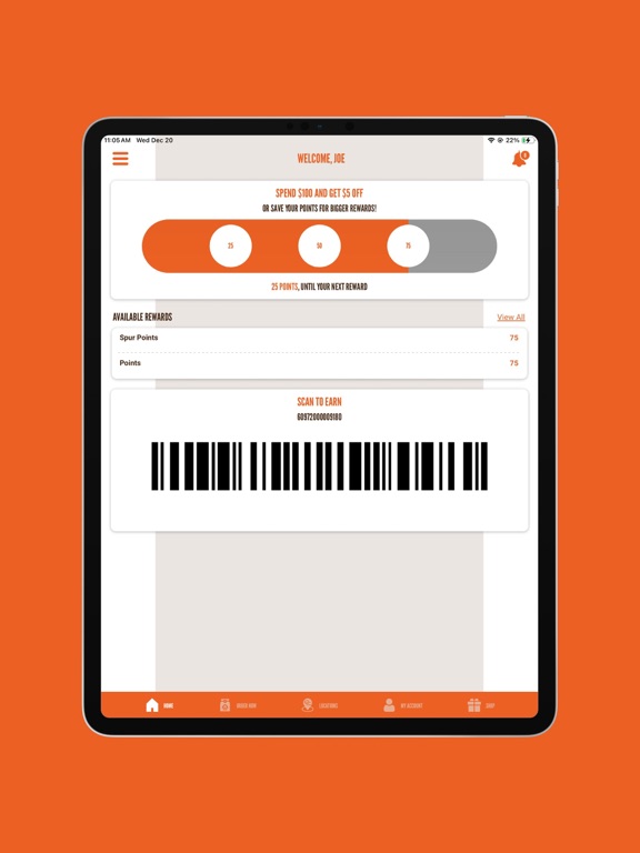 Cowboy Chicken iPad screenshot 2 - Food & Drink app