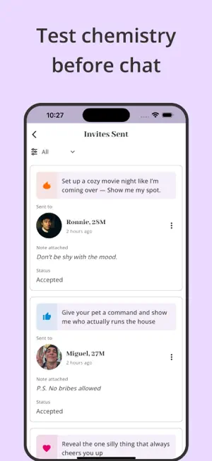 Woohub: Vibe First, Chat Later screenshot 2
