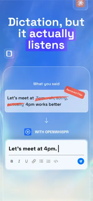 OpenWhispr: Voice to Text screenshot 2