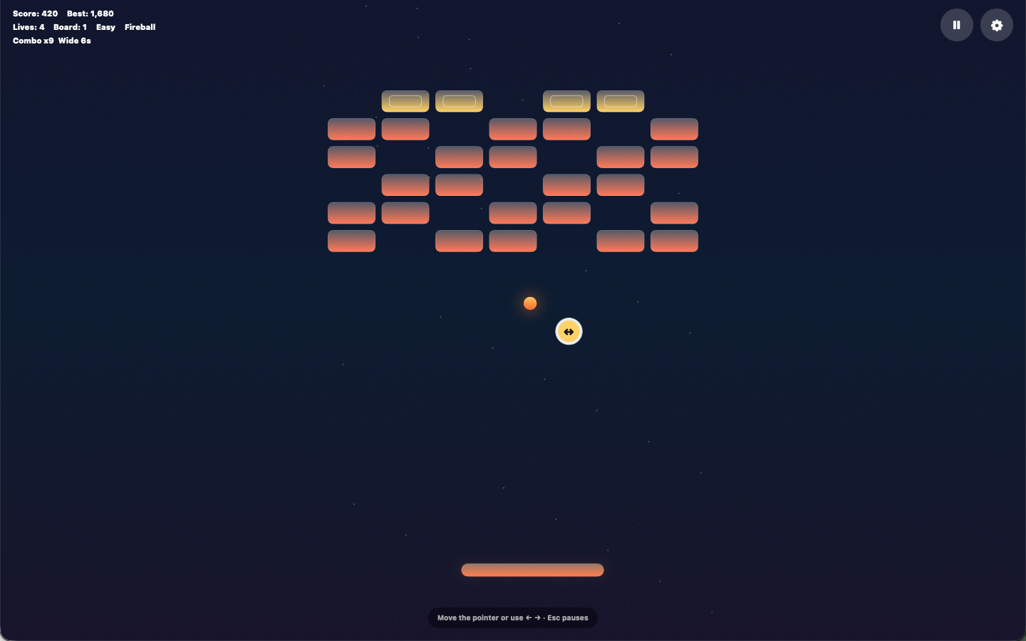 Breakout - GameWobble screenshot 21