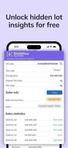 BidWise by Eridan Screenshot 8 of 10