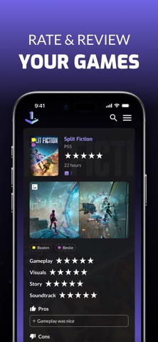 Rankone: Game Library Tracker screenshot