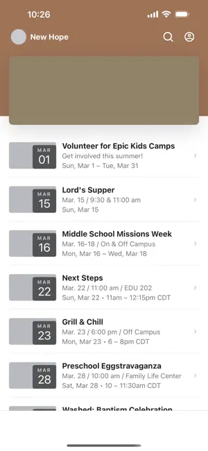 New Hope FBC screenshot 3