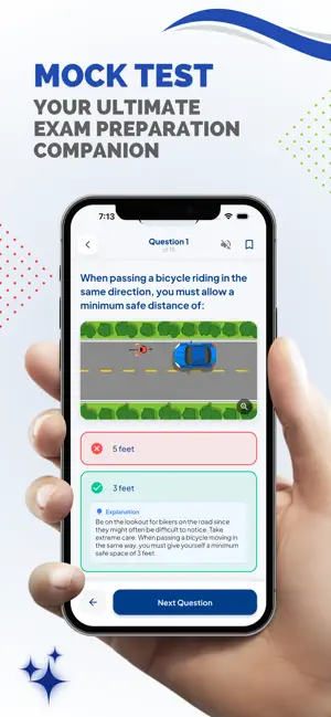 KS DMV Permit Practice Test screenshot 2
