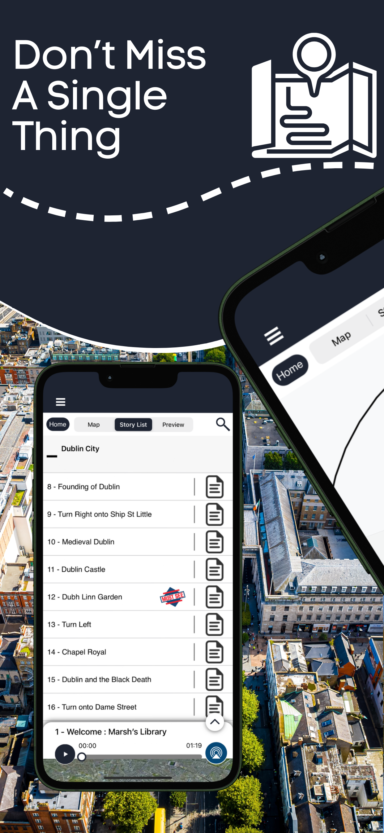 Dublin Offline GPS Audio Guide screenshot 4