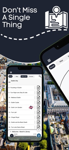 Dublin Offline GPS Audio Guide screenshot