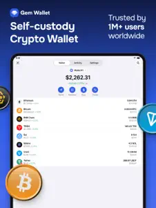 Gem Wallet - Bitcoin & Solana 1