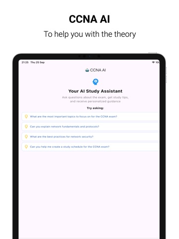 CISCO CCNA Flashcards iPad screenshot