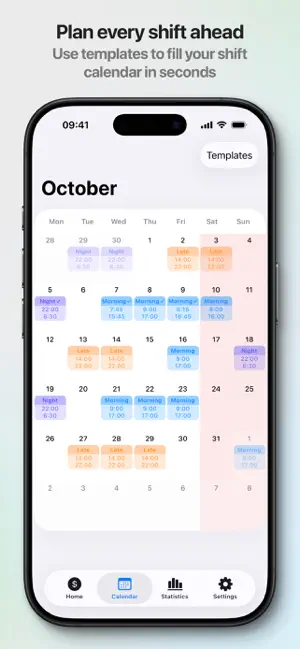 LiveShift – Shift Tracker screenshot 1