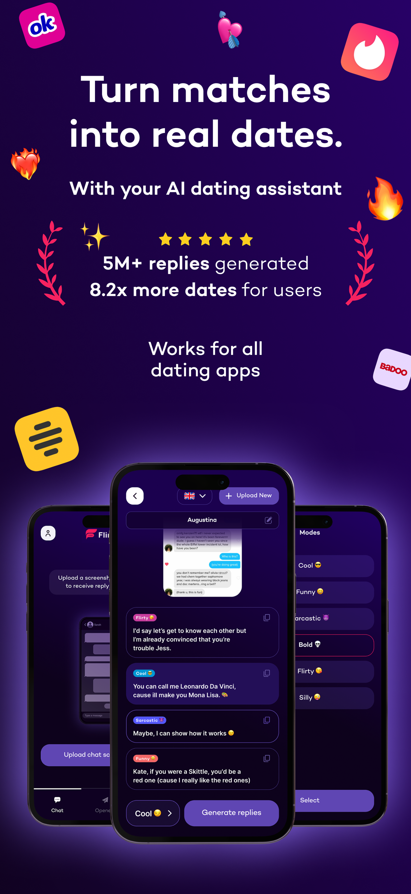 Flirtist - AI Dating Assistant