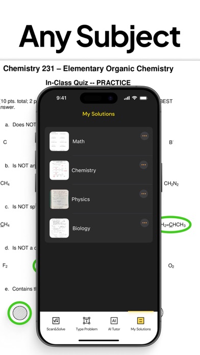 Homework Helper AI Math Solver Screenshot
