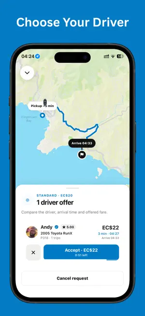 RouteDrop - Request A Ride screenshot 2