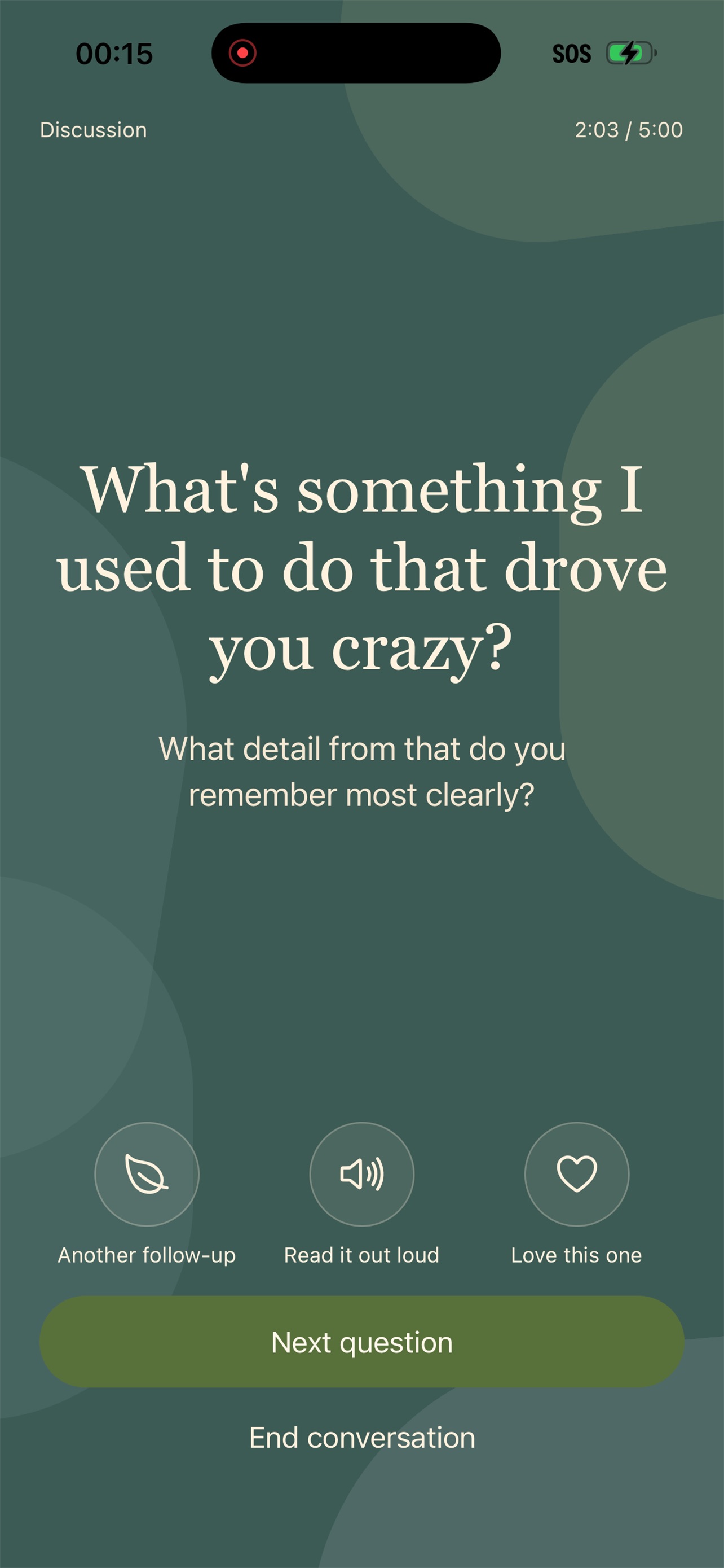 Screenshot 6 of Linger: Questions Worth Asking