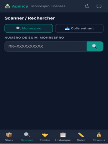 Monrespro Agency iPad screenshot