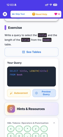 SQL Hero - iOS Screenshot 3 of 10
