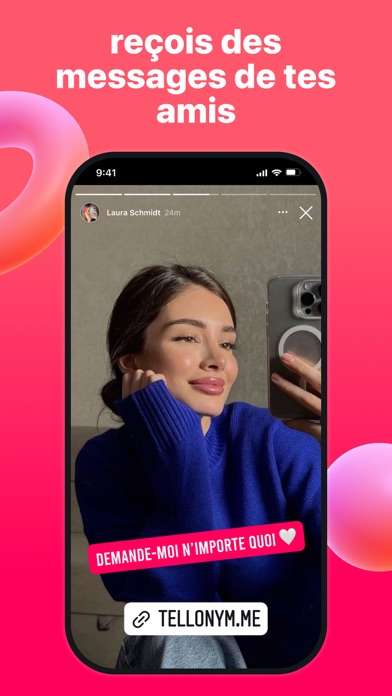 Screenshot #1 pour tellonym - pose-moi tout