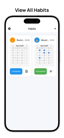 DailyHabits – Routine Tracker Screenshot 1 of 6