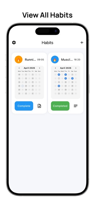DailyHabits – Routine Tracker Screenshot 1 of 6