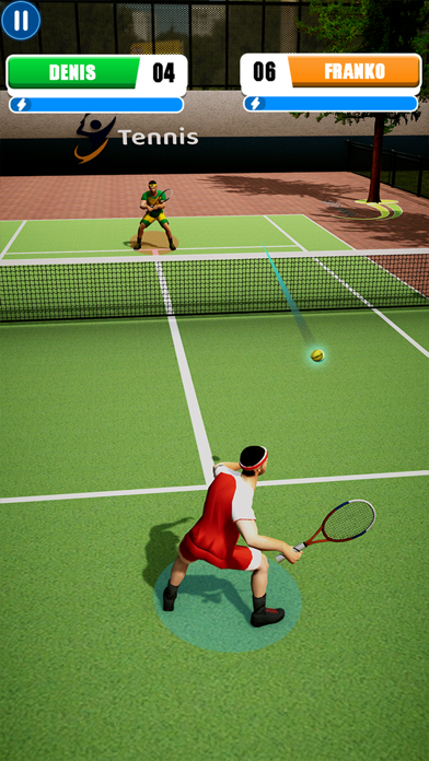 Tennis Games Topspin Trophy Screenshot
