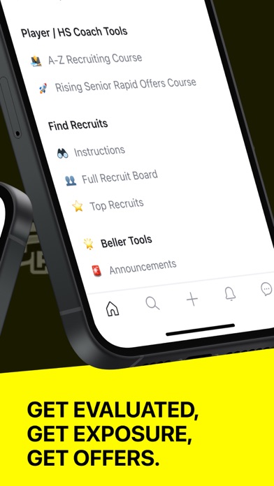 5 Star Football Recruiting iPhone screenshot 2 - Social Networking app