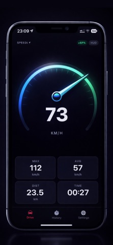 Speedly: GPS Speedometer Screenshot 1 of 3