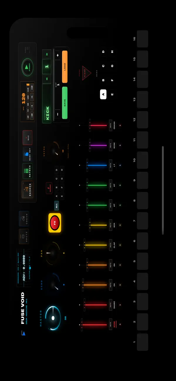 Screenshot #3 pour Fuse Void Drum Machine