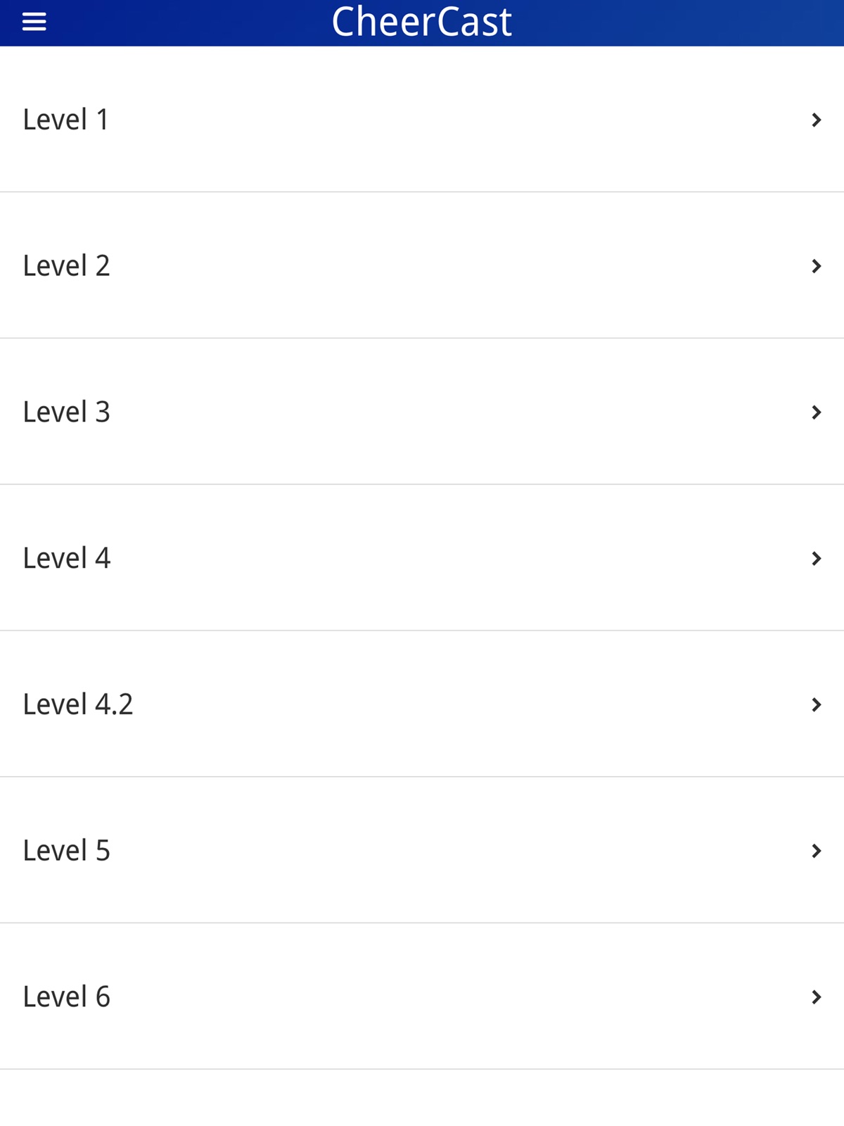CheerCast ipad screenshot 3