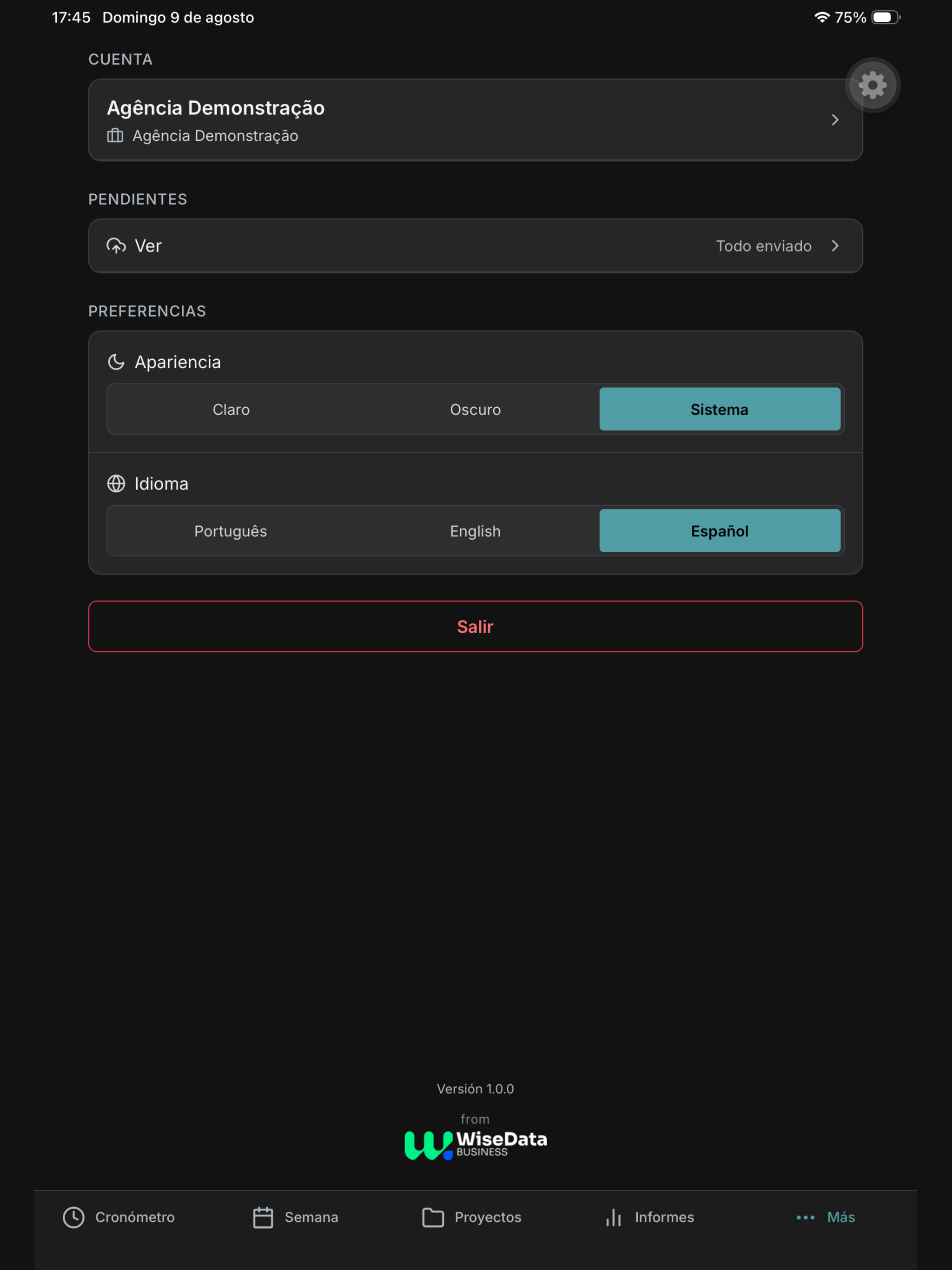WiseData Time screenshot 15