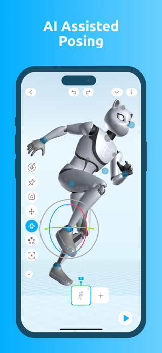 Cascadeur: 3D animation Screenshot 1 of 5