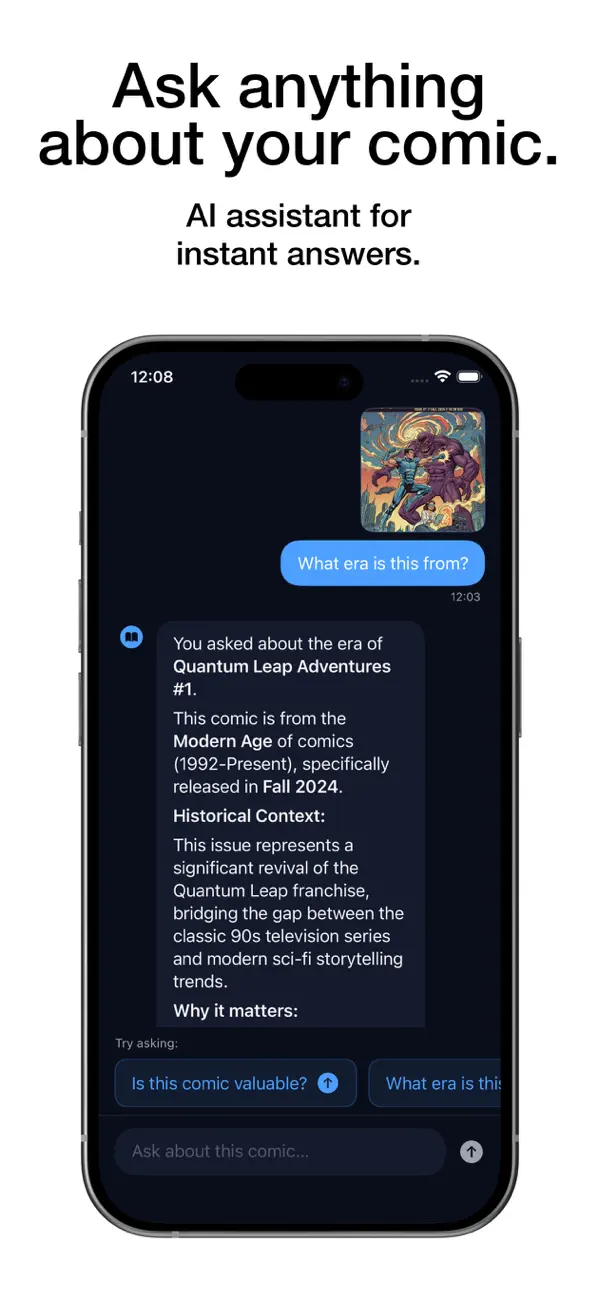 #3. Comic Book Value Scanner (iOS) di: Ertugrul Sari