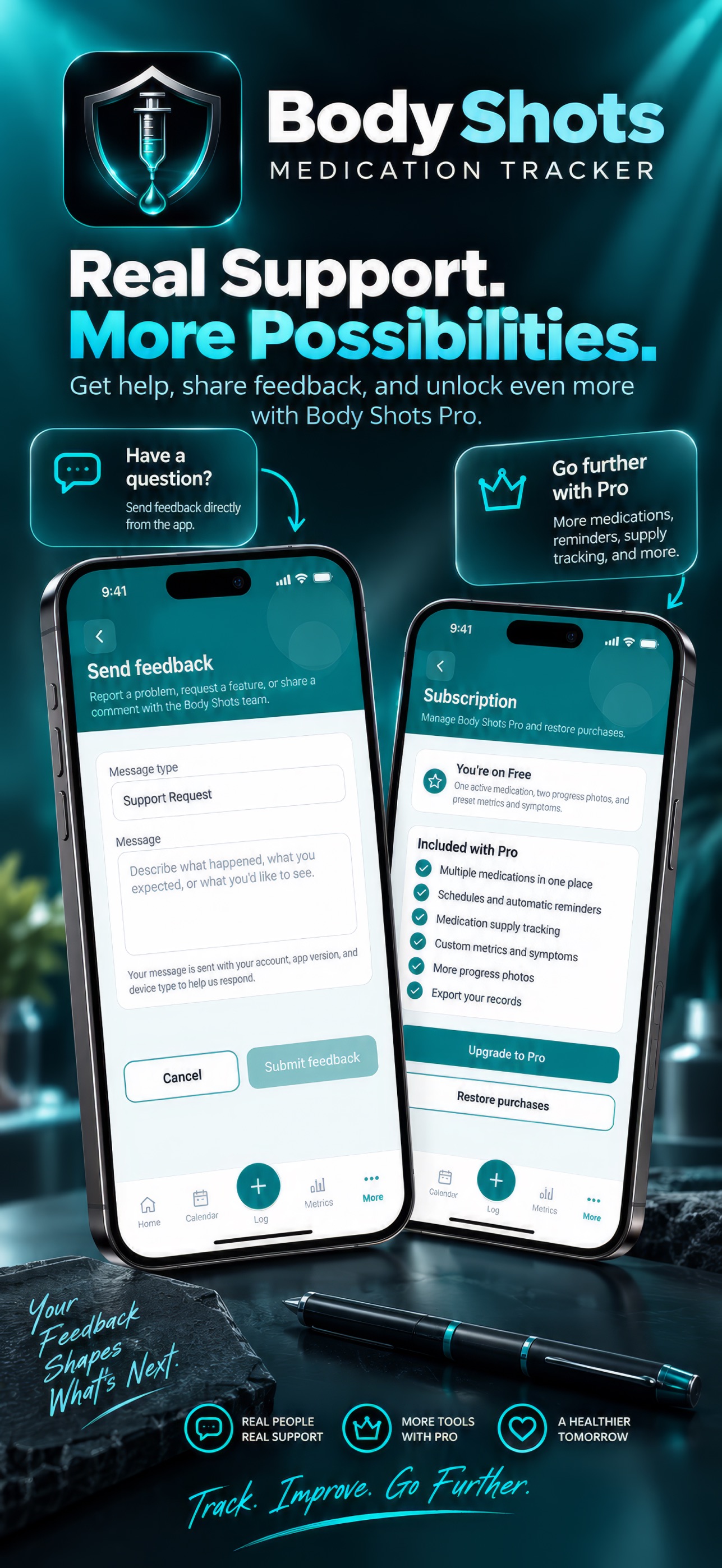 Screenshot 7 of Body Shots Medication Tracker