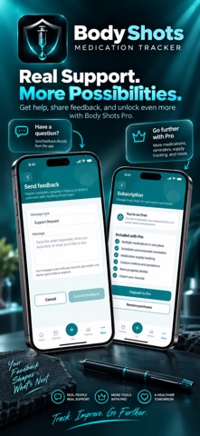 Body Shots Medication Tracker Screenshot 7 of 7