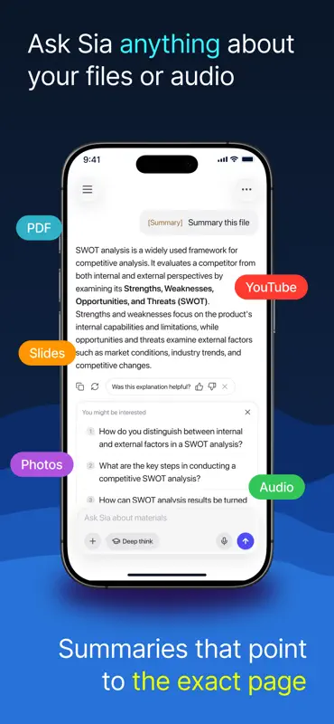 AskSia: AI Tutor & Study Notes screenshot 4 of 9