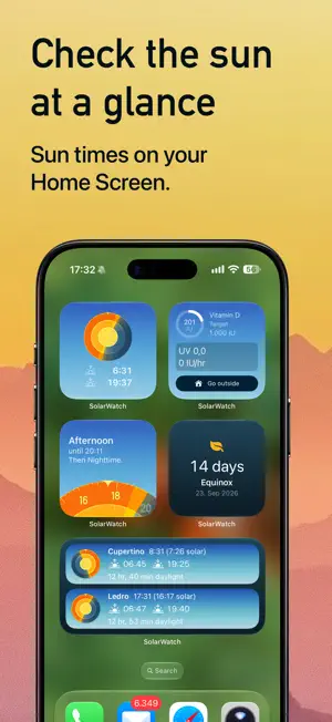 Sunrise Sunset Time SolarWatch screenshot 5